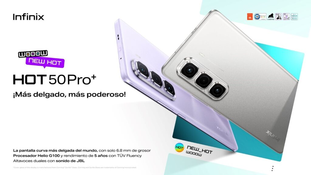 Infinix Hot 50 Pro Plus: Análisis, Características y Opinión 2 Infinix Hot 50 Pro Plus